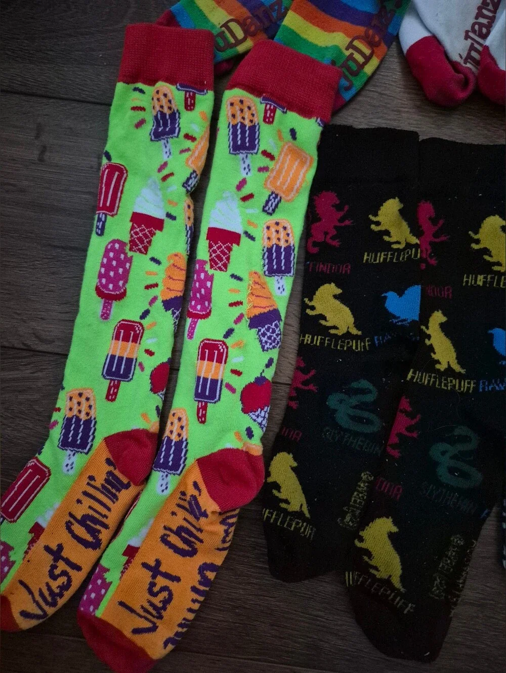 Silly Socks Day Bundle 7 Crew Kids Socks Boys & Girls Harry Potter